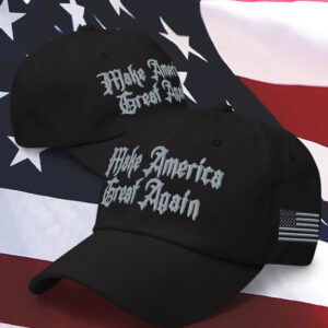 Elon Musk-Trump Dark Gothic Maga Hat