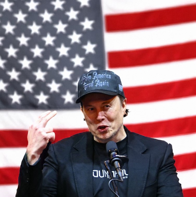 Elon Musk at Trump rally ‘I’m dark, gothic MAGA’