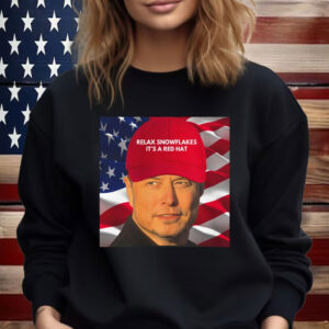 Elon Musk red hat ,Dark MAGA Rally Shirt