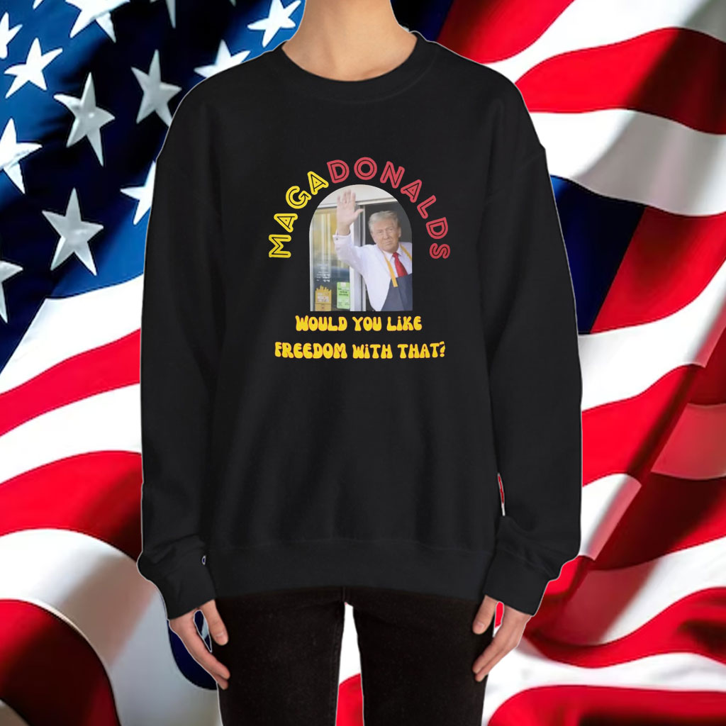 Funny Trump Shirt MagaDonalds McDonald Shirt