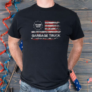 Garbage Truck - Trump Supporter Garbage Trump 2024 T-Shirt