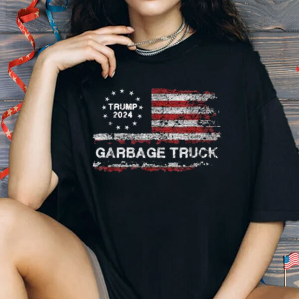 Garbage Truck - Trump Supporter Garbage Trump 2024 T-Shirt