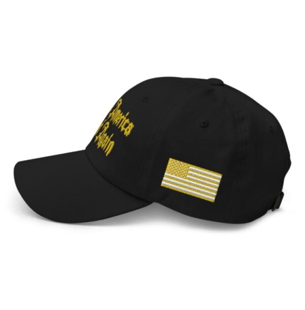 Gold Dark Gothic MAGA Hat