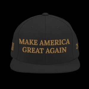 Gold MAGA Hat