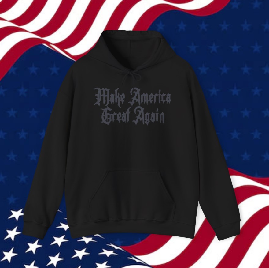 Gothic Dark MAGA Hoodie Shirt