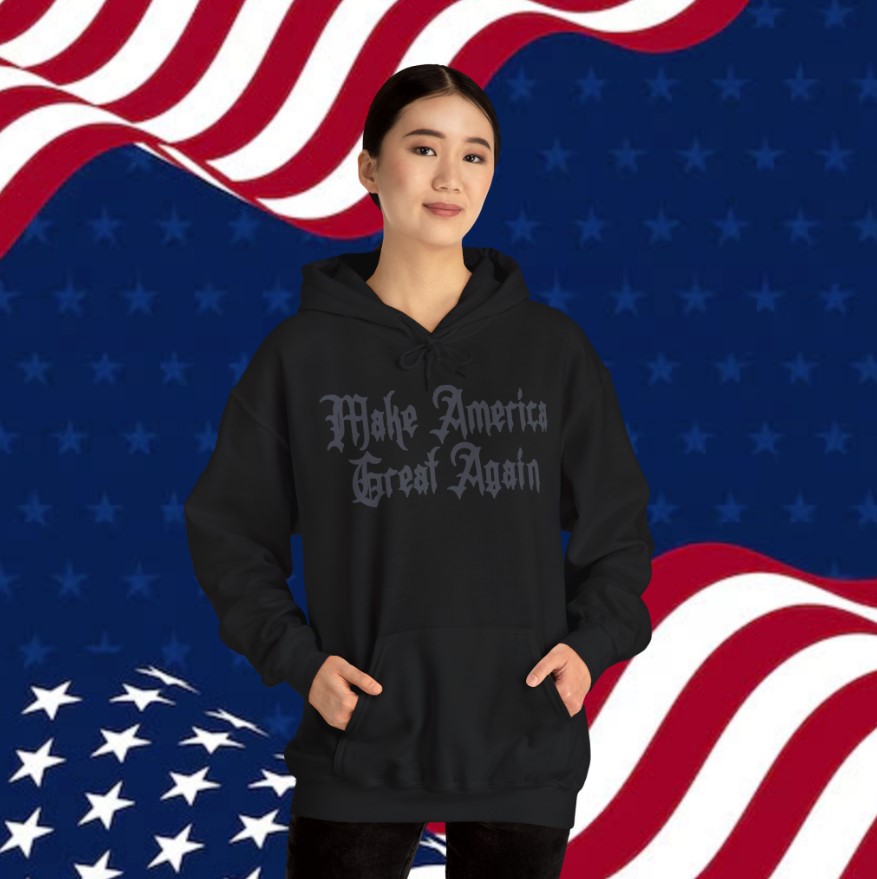 Gothic Dark MAGA Hoodie Shirt