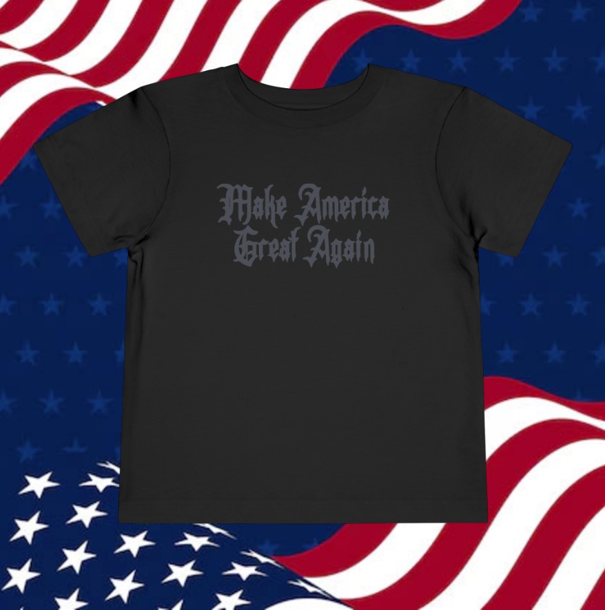 Gothic Dark MAGA Kid T-Shirt
