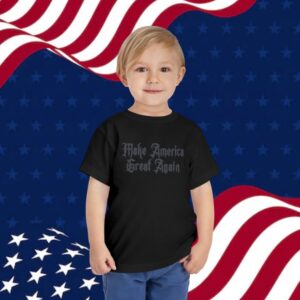 Gothic Dark MAGA Kid T-Shirt