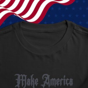 Gothic Dark MAGA Kid T-Shirt