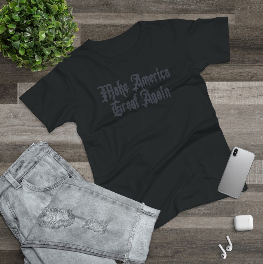 Gothic Dark MAGA Women T-Shirt