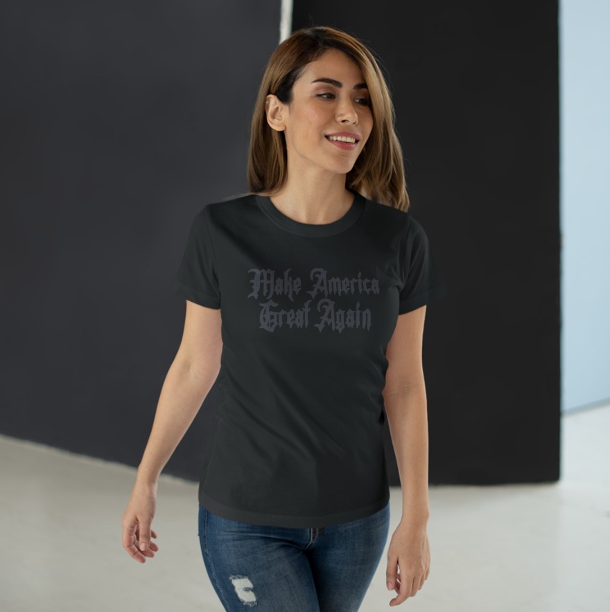 Gothic Dark MAGA Women T-Shirt