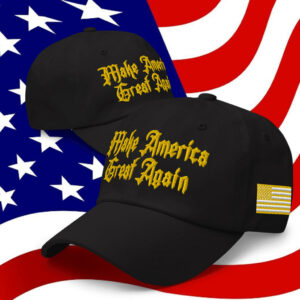Gothic Gold Dark Maga Hat