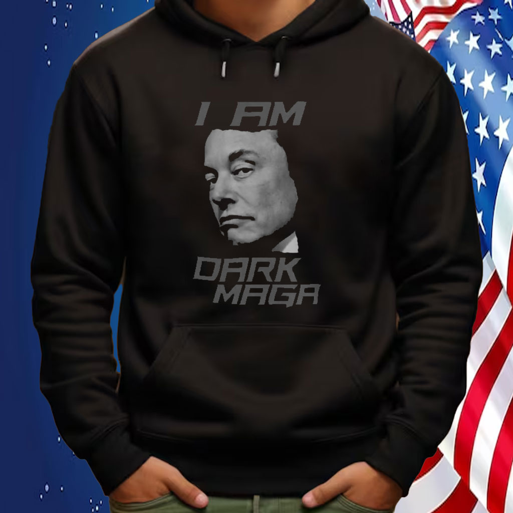 I Am Dark MAGA Elon Musk Trump Rally Shirt