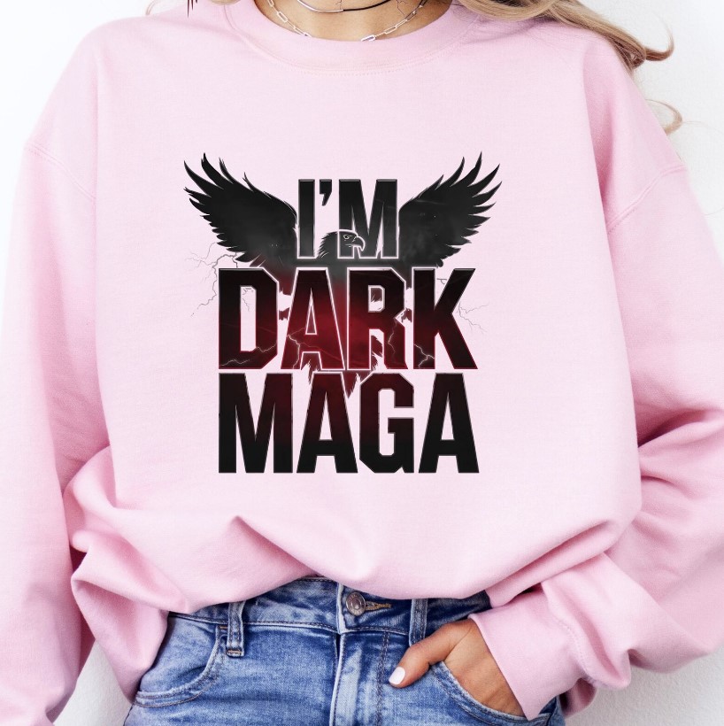 I'm Dark MAGA – Elon Musk x Trump 2024 Sweatshirt