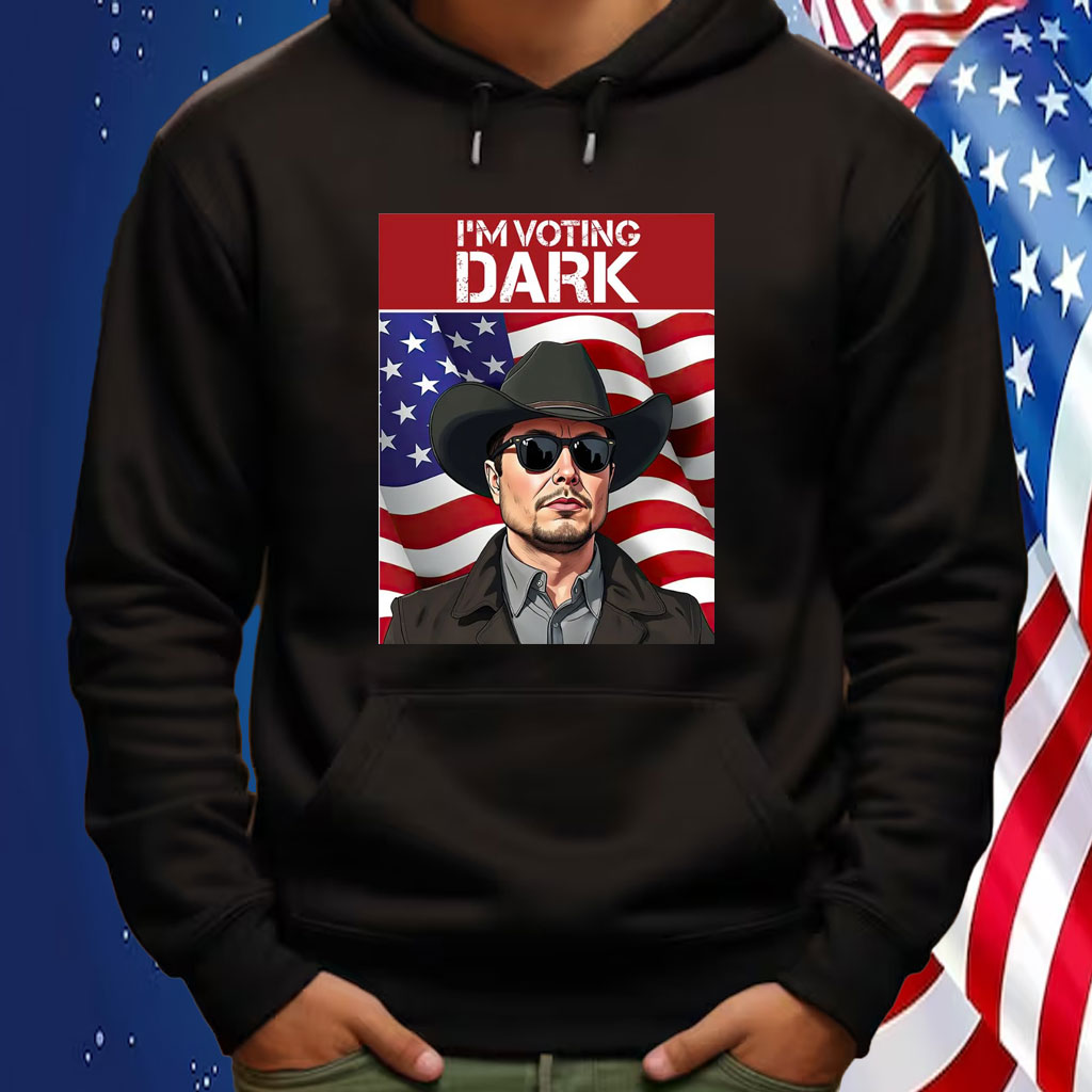 I'm Voting Dark Maga 2024 Patriotic Elon Musk Shirt