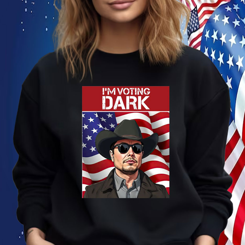 I'm Voting Dark Maga 2024 Patriotic Elon Musk Shirt