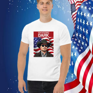 I'm Voting Dark Maga 2024 Patriotic Elon Musk Shirt