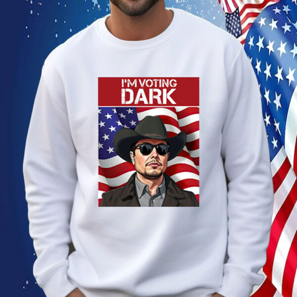 I'm Voting Dark Maga 2024 Patriotic Elon Musk Shirt