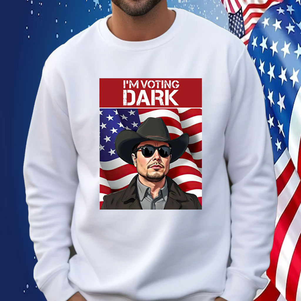 I'm Voting Dark Maga 2024 Patriotic Elon Musk Shirt