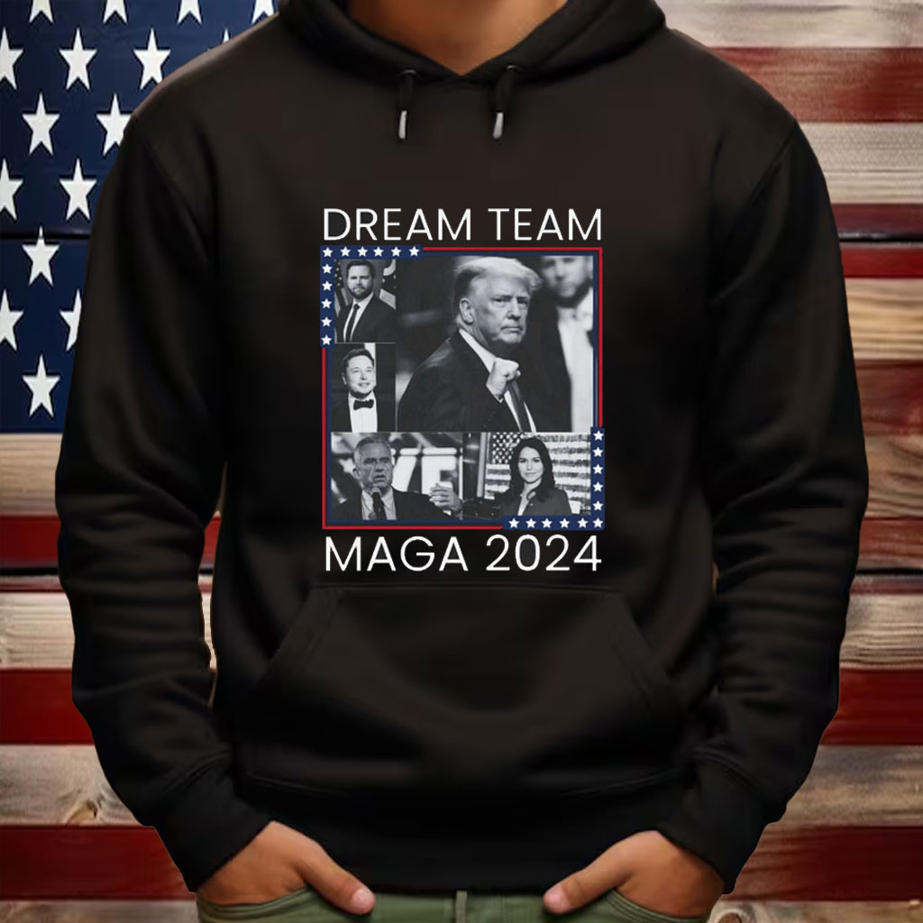 MAGA - Dream Team Republican Trump Vance RFK Elon Tulsi Gabbard 2024 Shirt