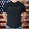 MAGA Never Surrender Dark MAGA Shirt