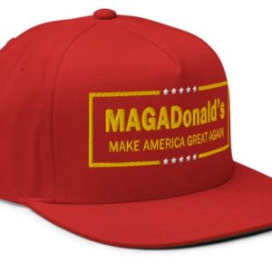 MAGADonald's BigMAGA Embroidery Trump Hat
