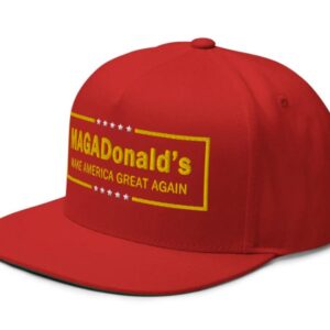 MAGADonald's BigMAGA Embroidery Trump Hat