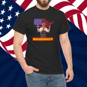 MAGAdonald’s Trump wear Restaurant Uniform for Election Year Shirt