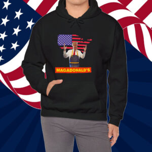 MAGAdonald’s Trump wear Restaurant Uniform for Election Year Shirt