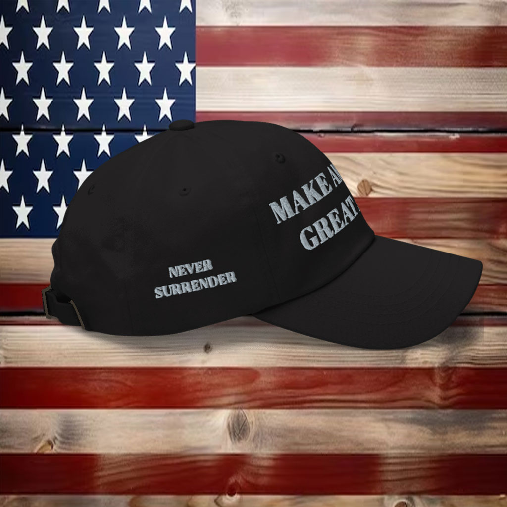 MAKE AMERICA GREAT AGAIN!!! Trump Never Surrender Hat