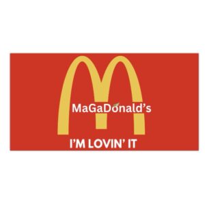 Magadonalds I’m Lovin’ It Bumper Stickers