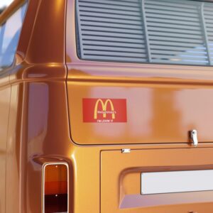 Magadonalds I’m Lovin’ It Bumper Stickers