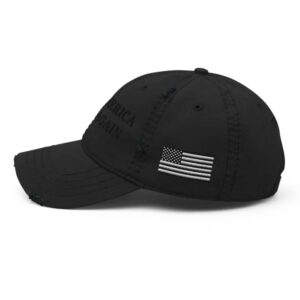 Make America Great Again Hat Trump Elon Musk Dark MAGA Never Surrender