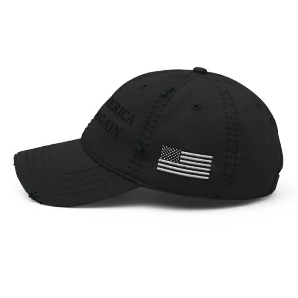 Make America Great Again Hat Trump Elon Musk Dark MAGA Never Surrender