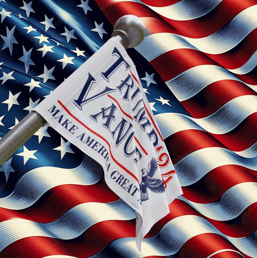 Make America Great Again Republican Flag