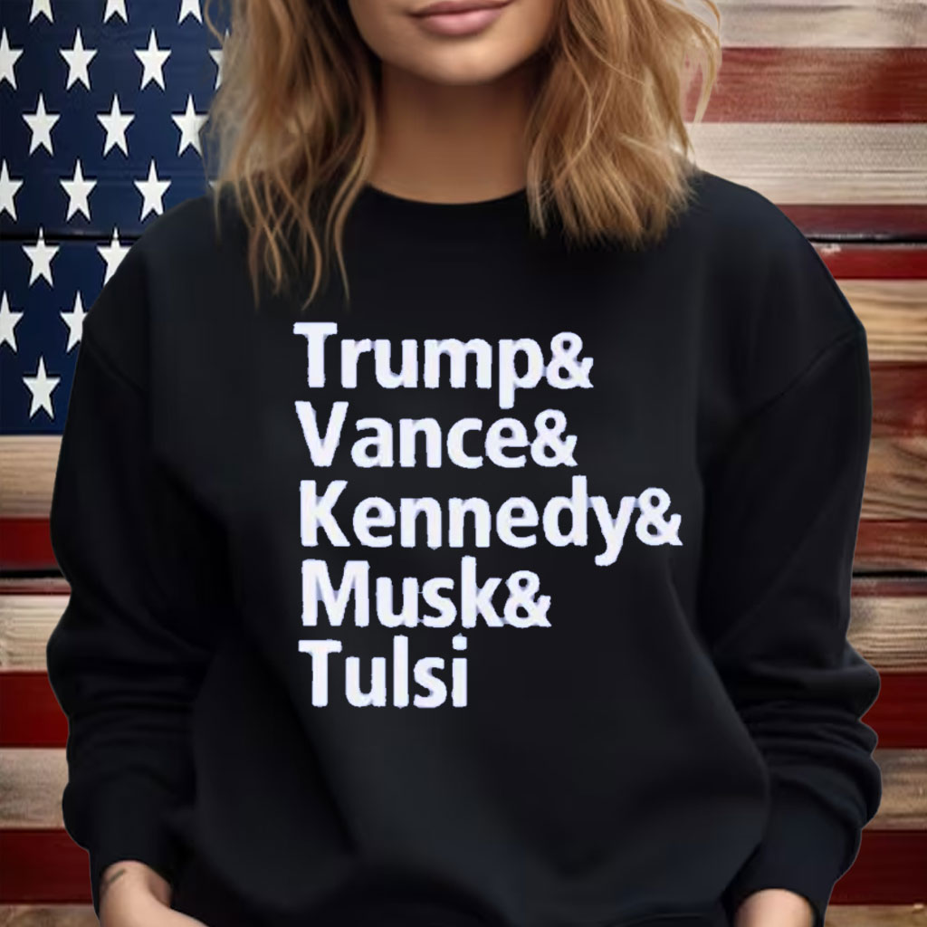 Make America Great MAGA Trump Vance Kennedy Musk Gabbard RFK Jr Republican Gifts USA Shirt