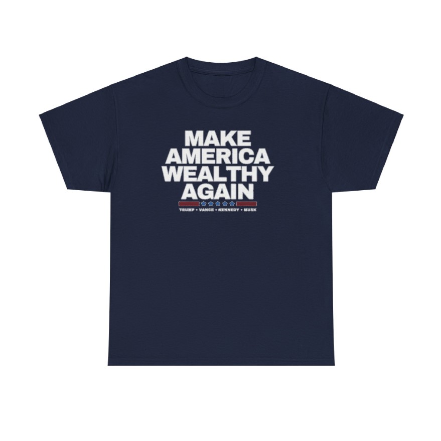 Make America Wealthy Again – Trump Musk Shirt
