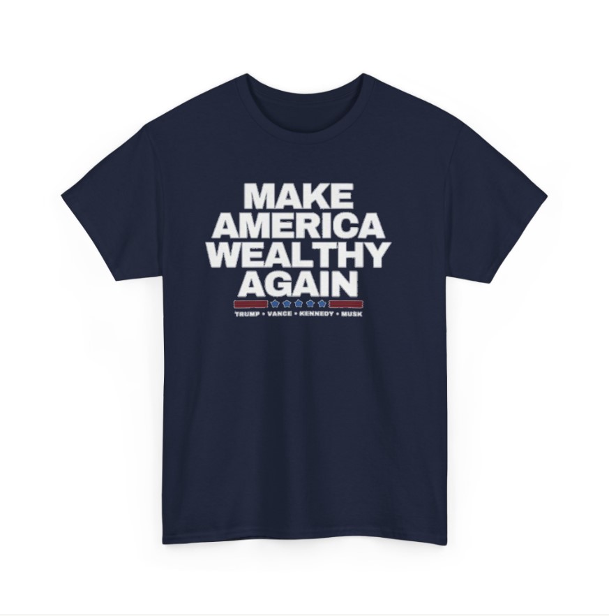 Make America Wealthy Again – Trump Musk Shirt