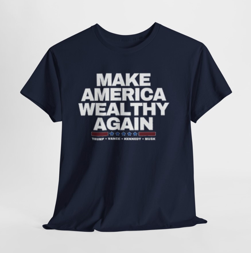 Make America Wealthy Again – Trump Musk Shirt