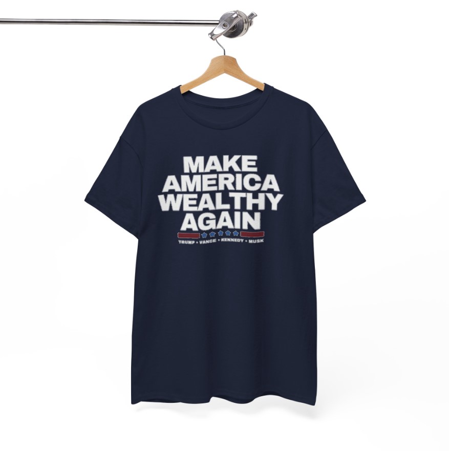 Make America Wealthy Again – Trump Musk Shirt