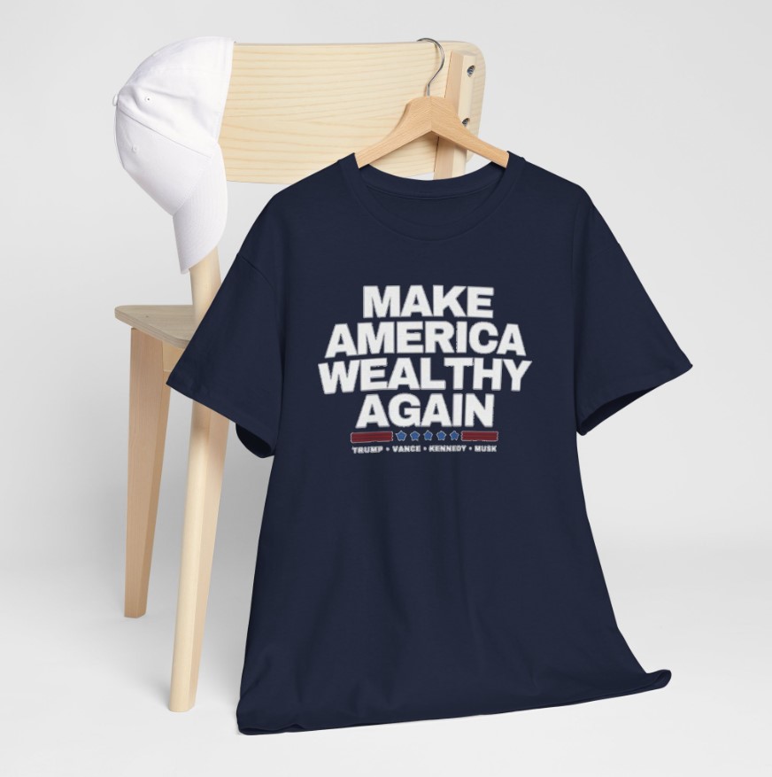 Make America Wealthy Again – Trump Musk Shirt