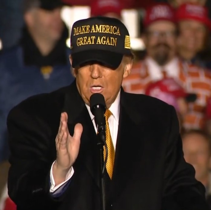 OFFICIAL BLACK AND GOLD MAGA HAT