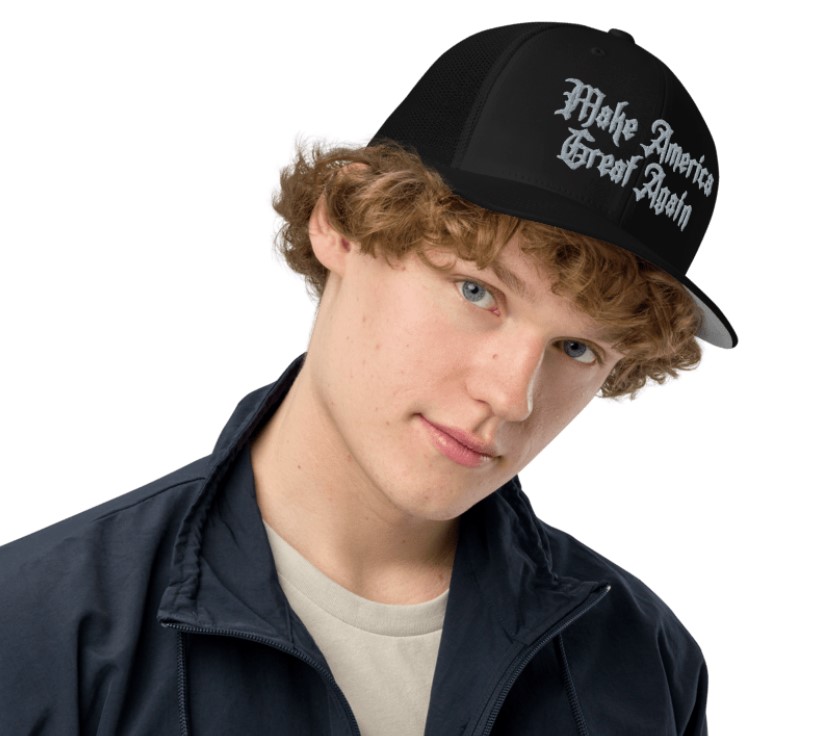 Official Dark Gothic MAGA Trucker Hat