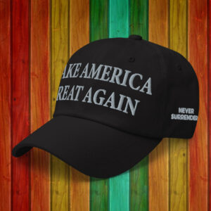 Official Trump Never Surrender MAGA Hat