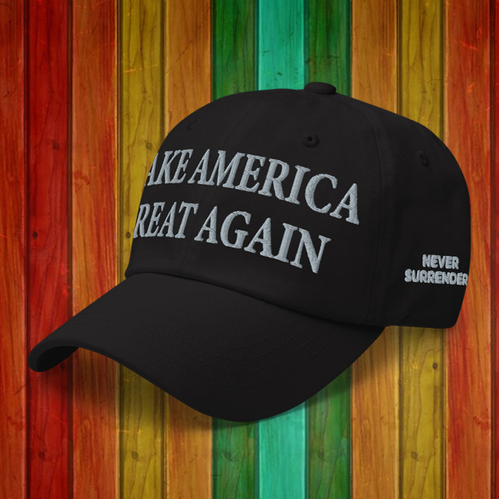 Official Trump Never Surrender MAGA Hat
