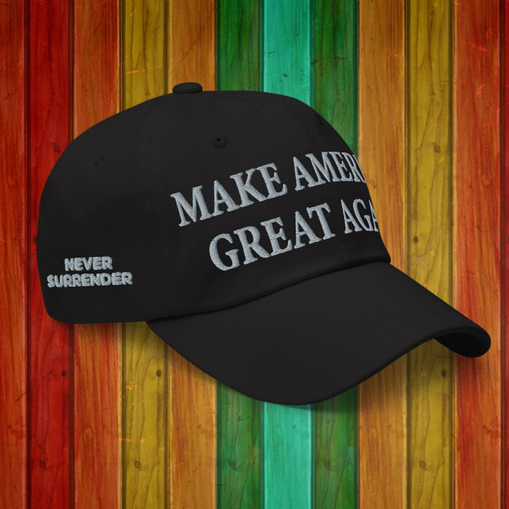Official Trump Never Surrender MAGA Hat