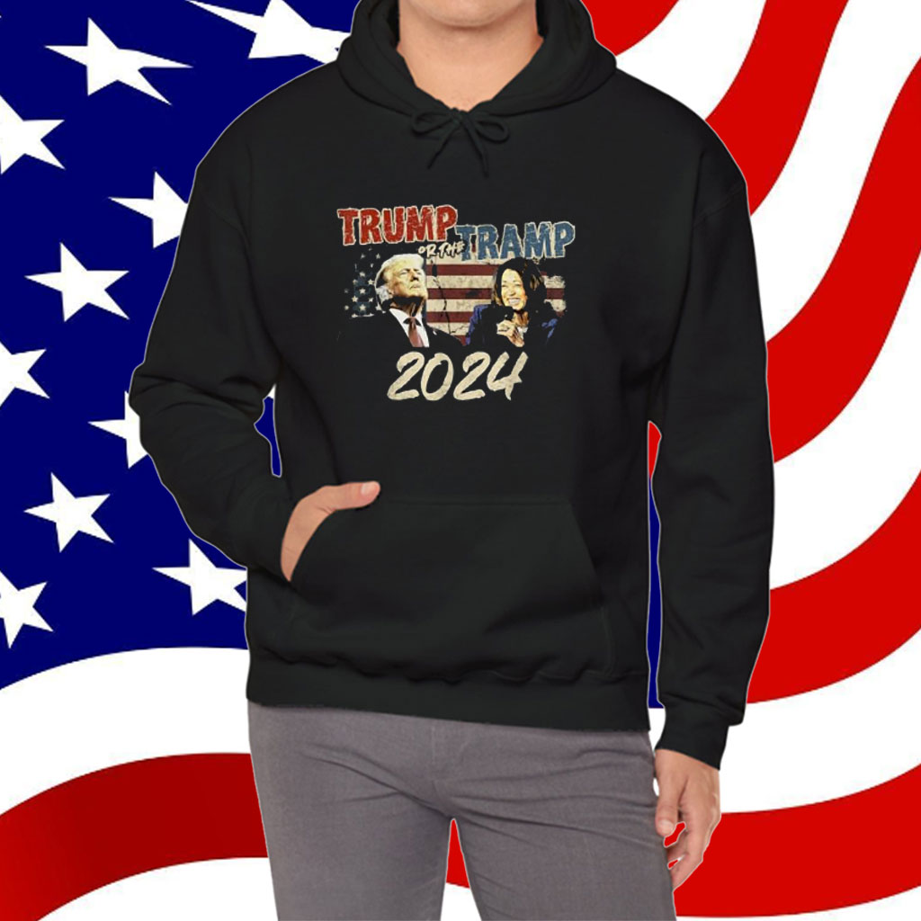 Official Trump or the Tramp 2024 Vote For Trump Vance 2024 Shirt