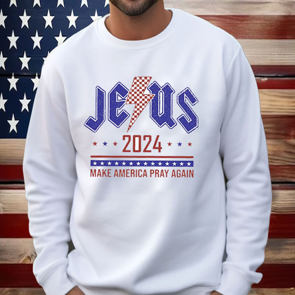 Patriotic, Make America Pray Again, Christian Voter Shirt 2024