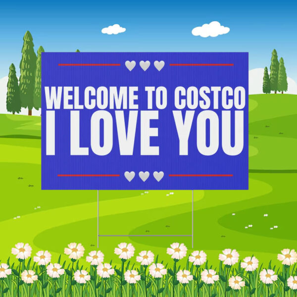 Plastic Political Yard Sign - 2024 Election