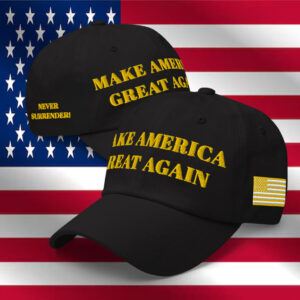 TRUMP DARK MAGA – GOLD MAGA HAT